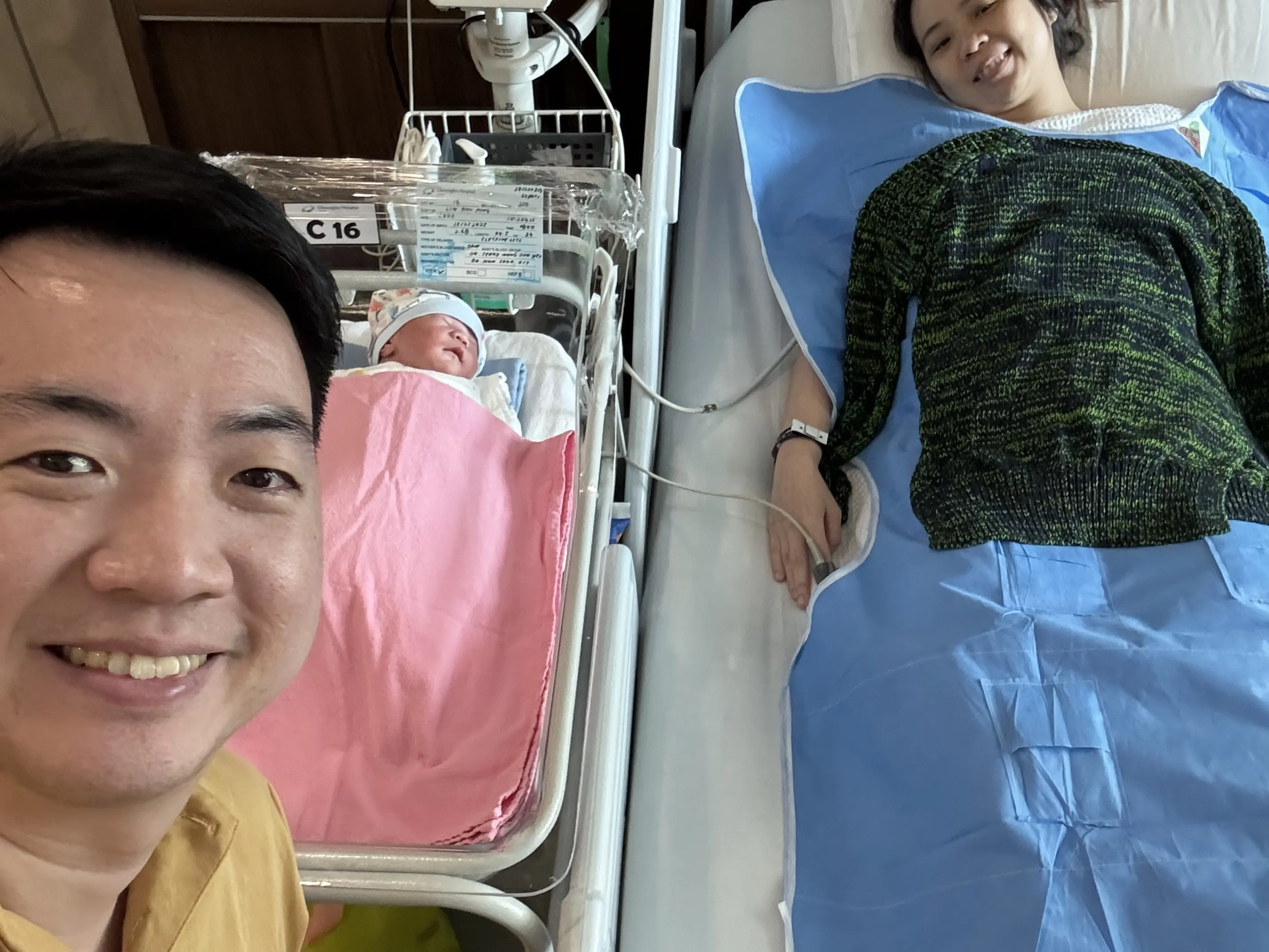 Our first small family pic